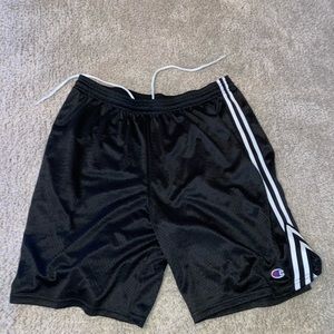 Black Champion Shorts